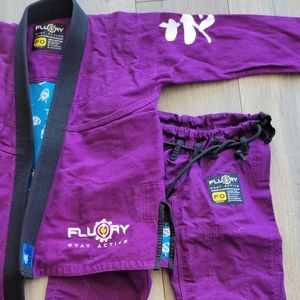 Women/Girls Gi Floury Purple Size FO